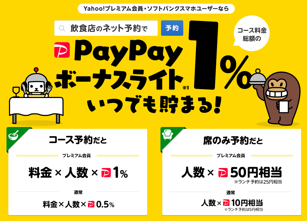 YahooロコはPayPayボーナスライトでポイント還元が受けられる